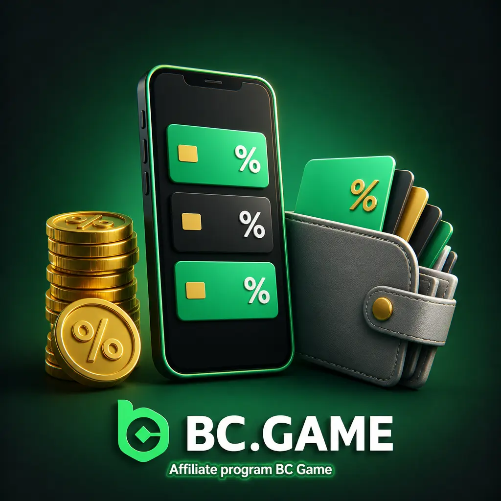 Partnerský program BC Game s odkazem, statistikami registrací, vkladů a provizními reporty