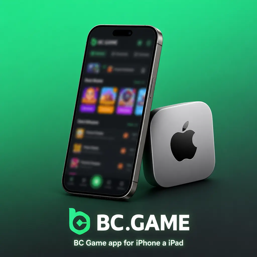 BC Game iOS aplikace pro iPhone a iPad se sportsbookem, kasinem, bonusy a pokladnou