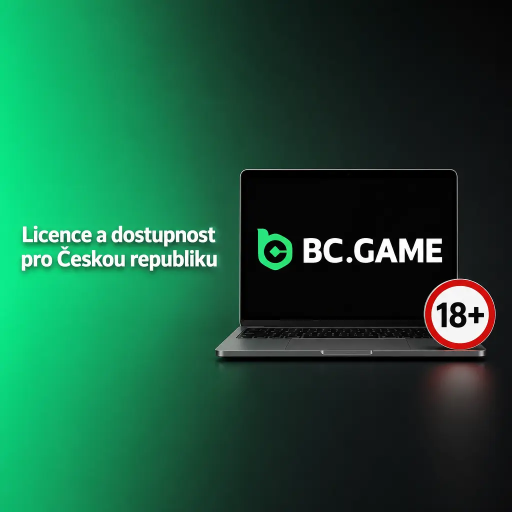 Licence BC Game pro ČR: Curaçao Gaming Control Board, dostupnost účtu, věk 18+ a KYC podmínky