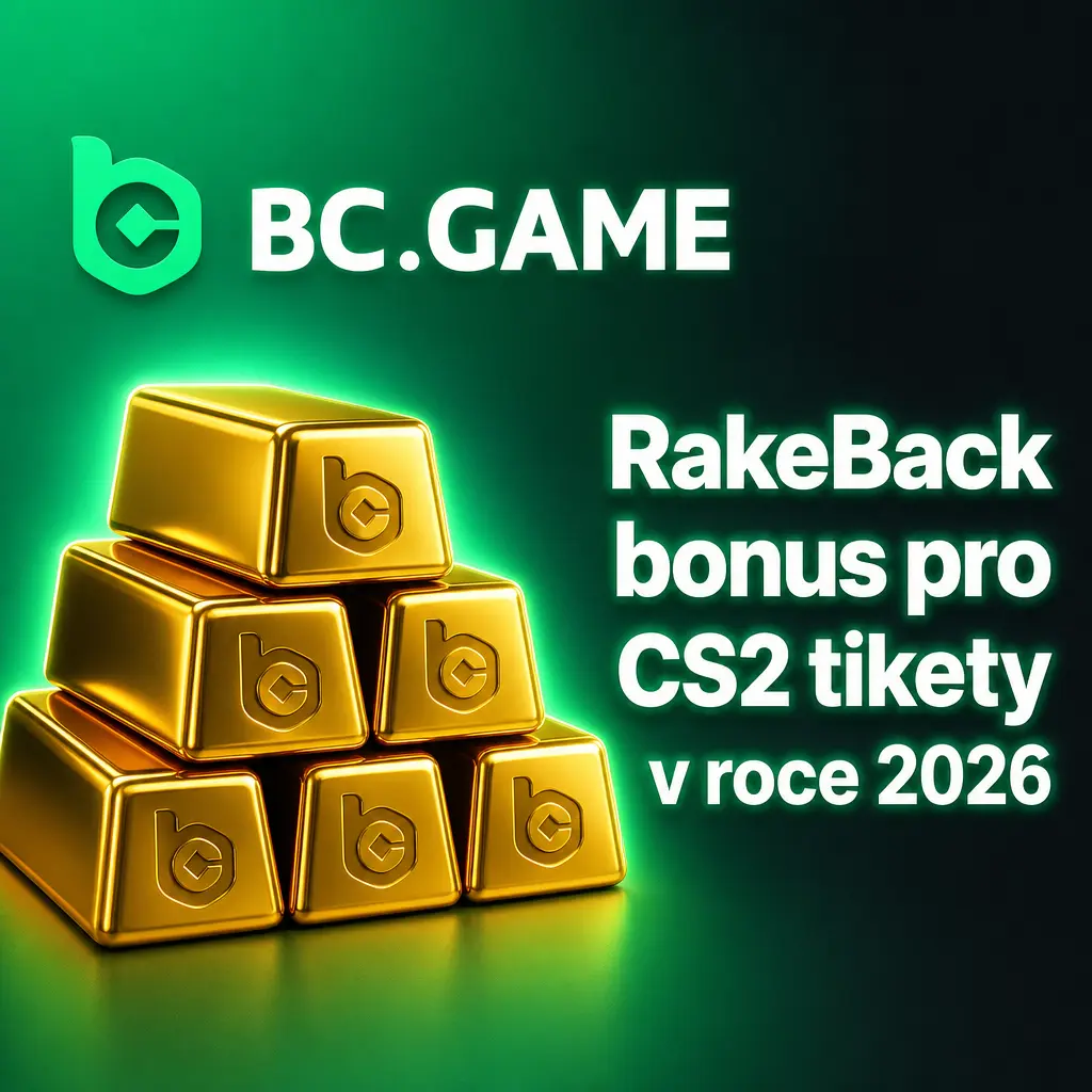 RakeBack bonus pro CS2 tikety 2026 se 4 vkladovými úrovněmi od 5 do 30 BCD a návratem až 360 %
