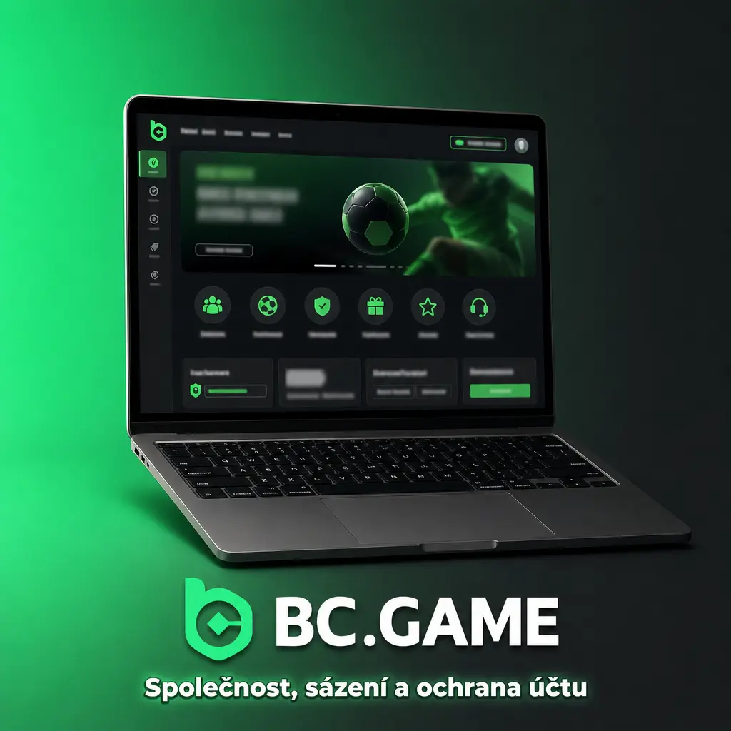 Online sázení BC Game s kasinem, sporty, kryptoplatbami a ochranou účtu pro české hráče