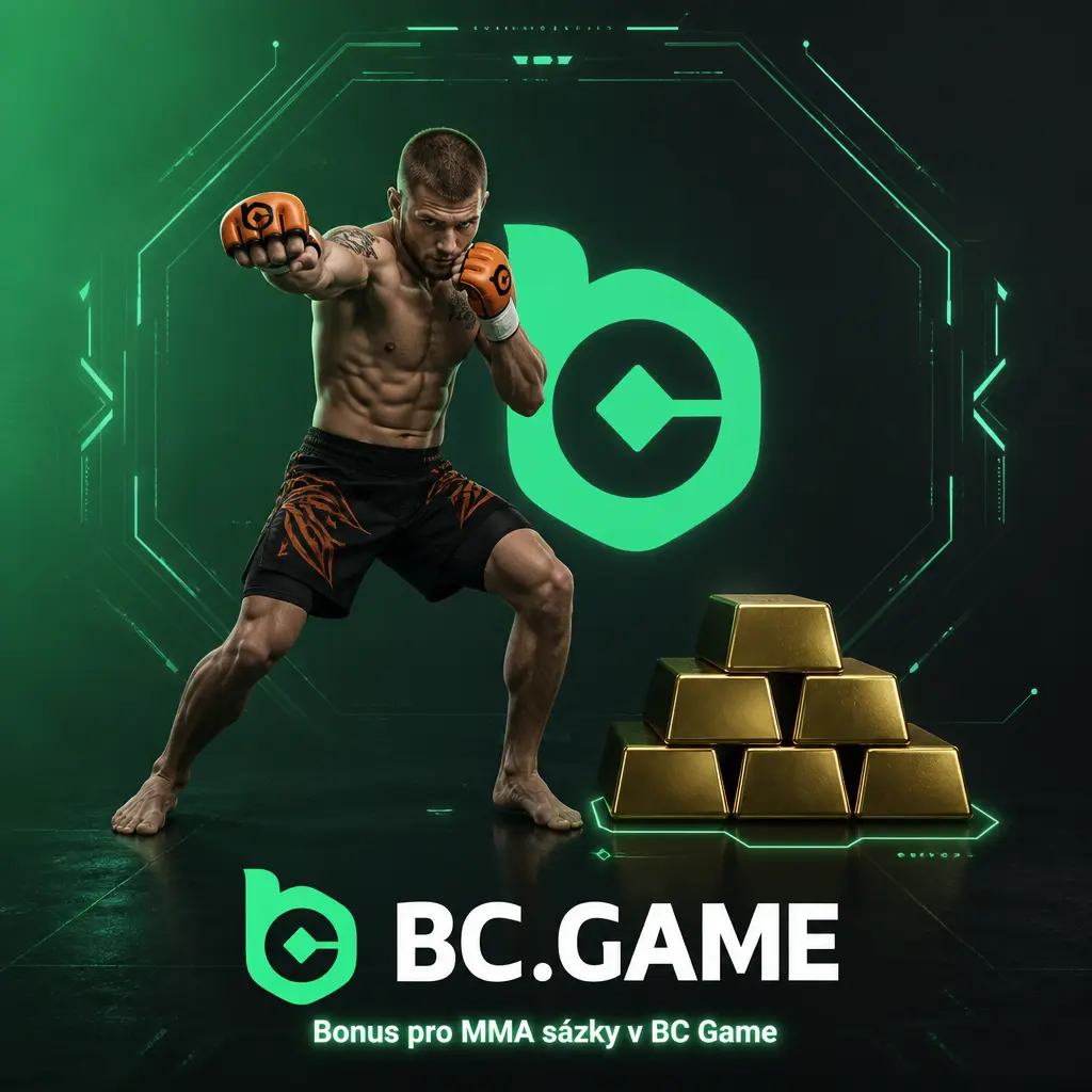 Uvítací bonus až 20 000 USD pro MMA sázky v BC Game s podmínkami obratu a minimálního kurzu