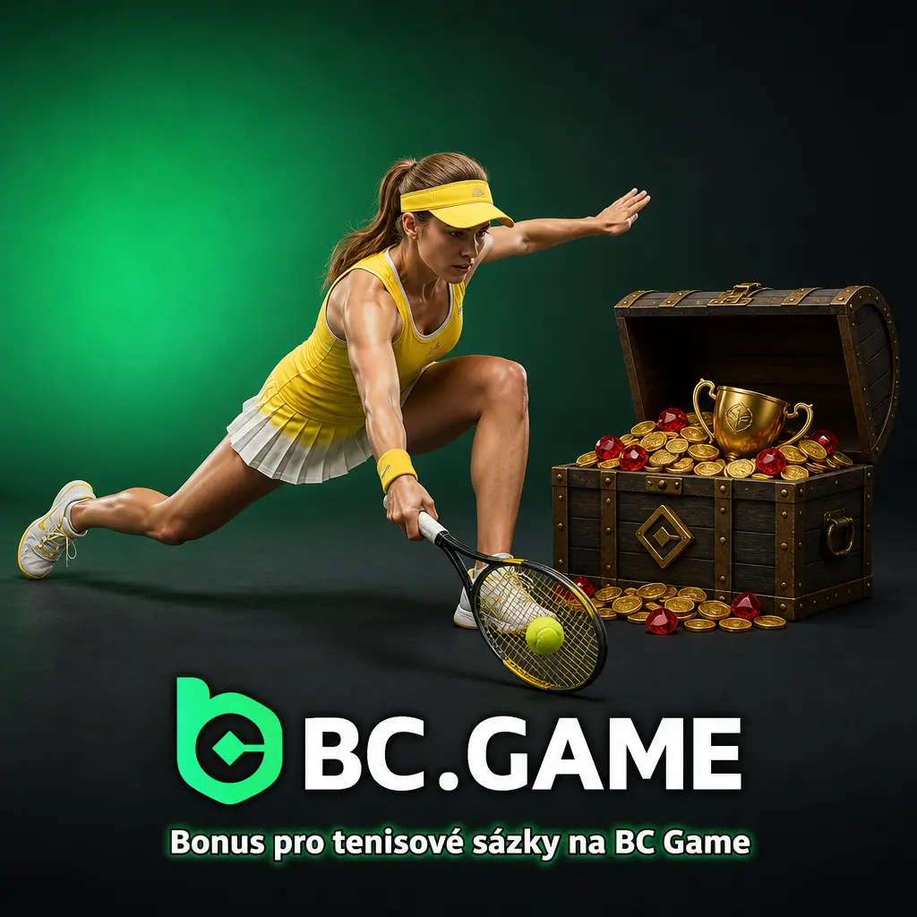 Bonus pro tenisové sázky na BC Game až 20 000 USD pro nové účty