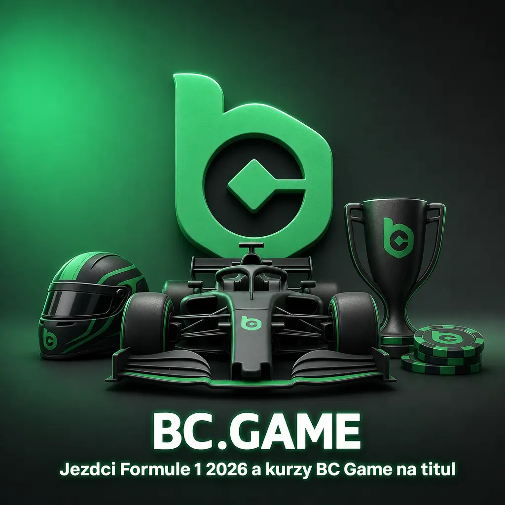 Tabulka jezdců Formule 1 2026 s kurzy BC Game na titul mistra světa, včetně Verstappena, Norrise a Leclerca