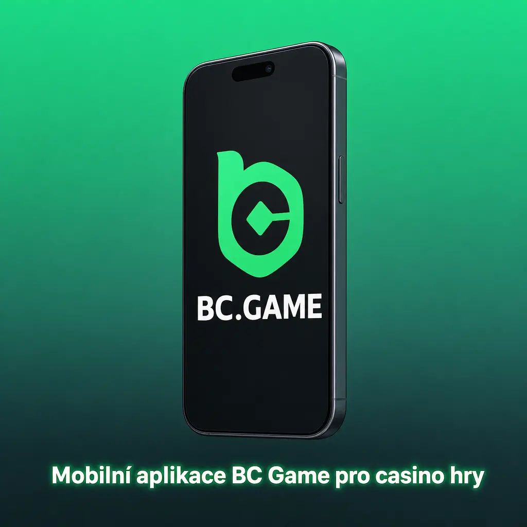 Mobilní aplikace BC Game pro kasinové hry, sportovní sázení, peněženku, bonusy a podporu účtu