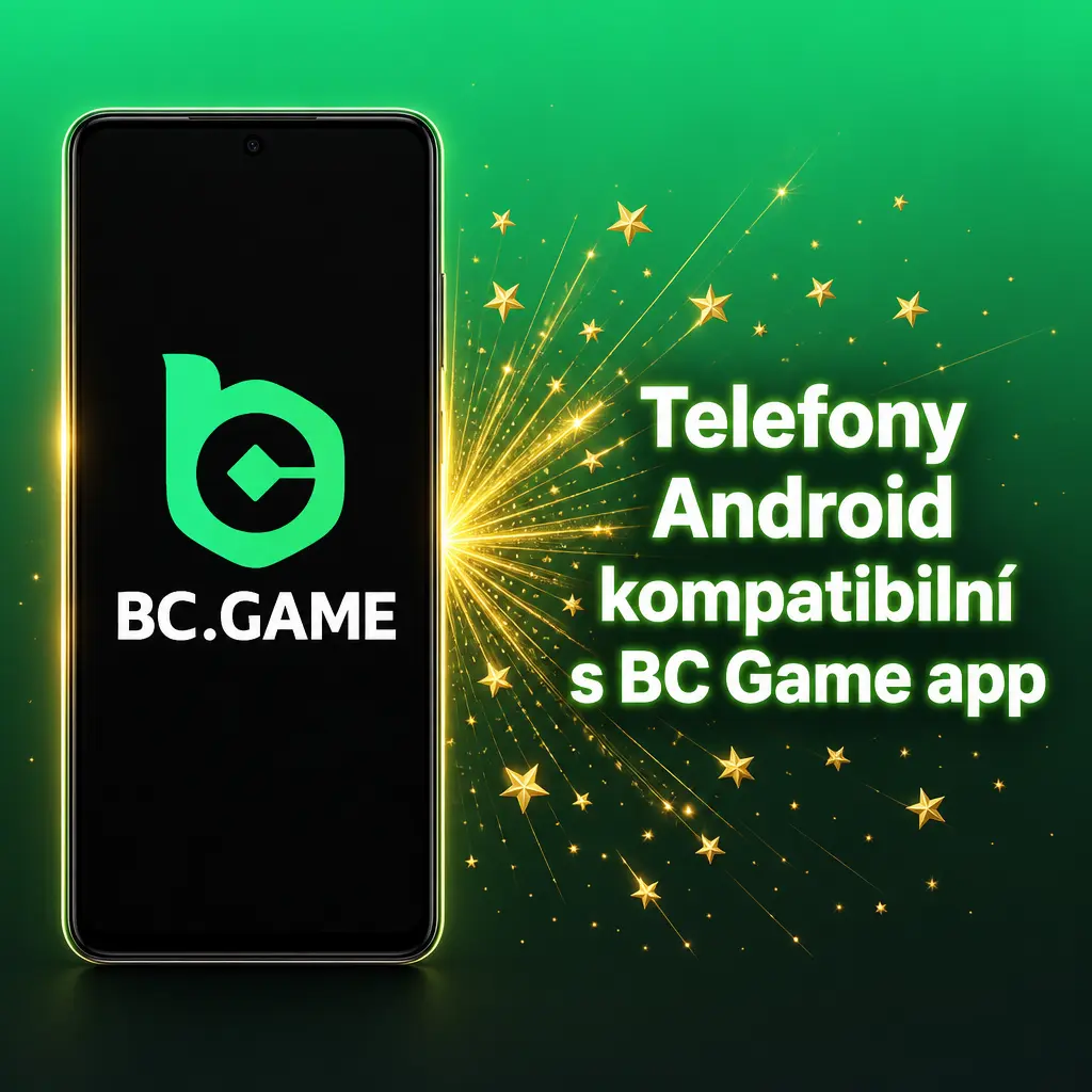 Telefony Android kompatibilní s aplikací BC Game, včetně Samsung Galaxy, Xiaomi, Pixel a OnePlus