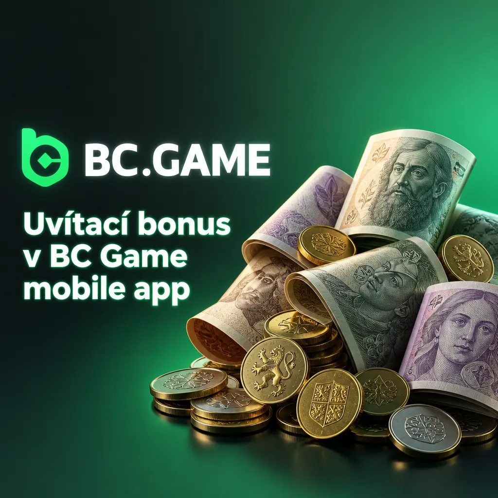 Uvítací bonus v mobilní aplikaci BC Game až 360 % pro nové hráče při registraci v roce 2026